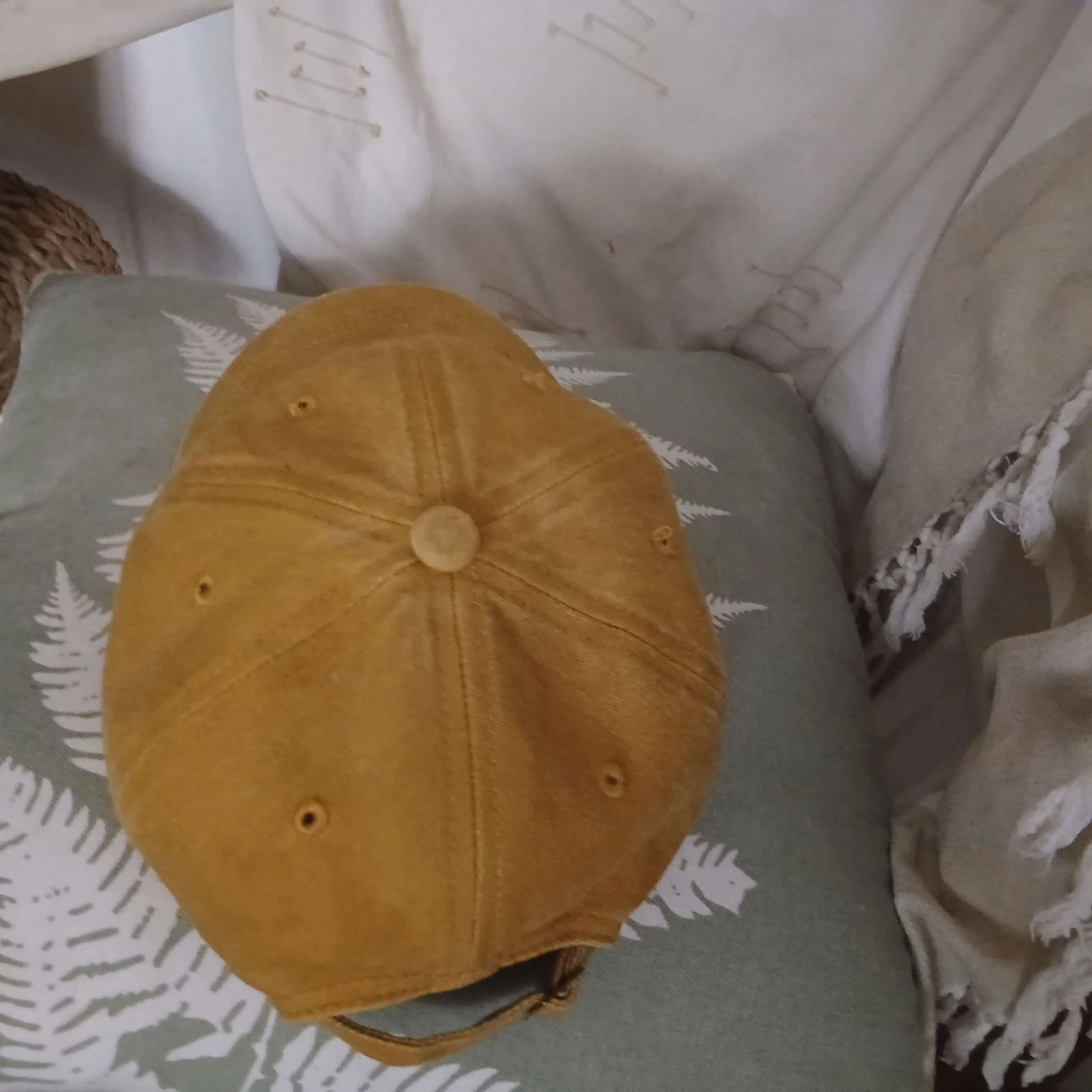 Gorra de béisbol – Estilo Vintage / Mostaza – photo 6